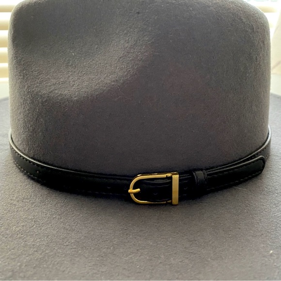 LULU'S NWOT Springsteen Grey Wool Hat - Picture 8 of 10